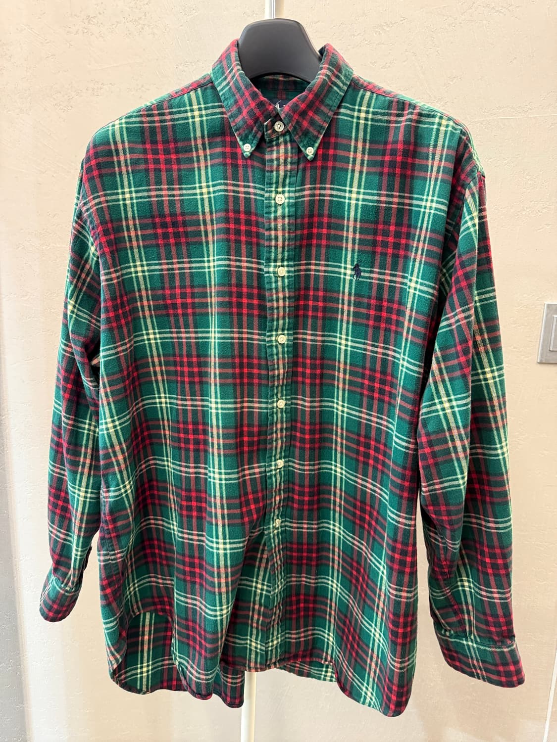 폴로 랄프로렌 남성 체크 셔츠 L 상품이미지2