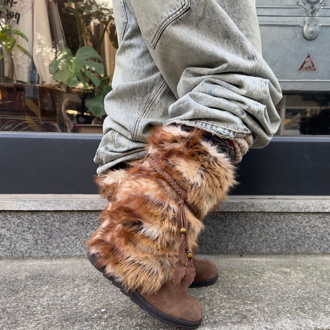 MUK LUKS 롱 퍼 랩 부츠 상품이미지6