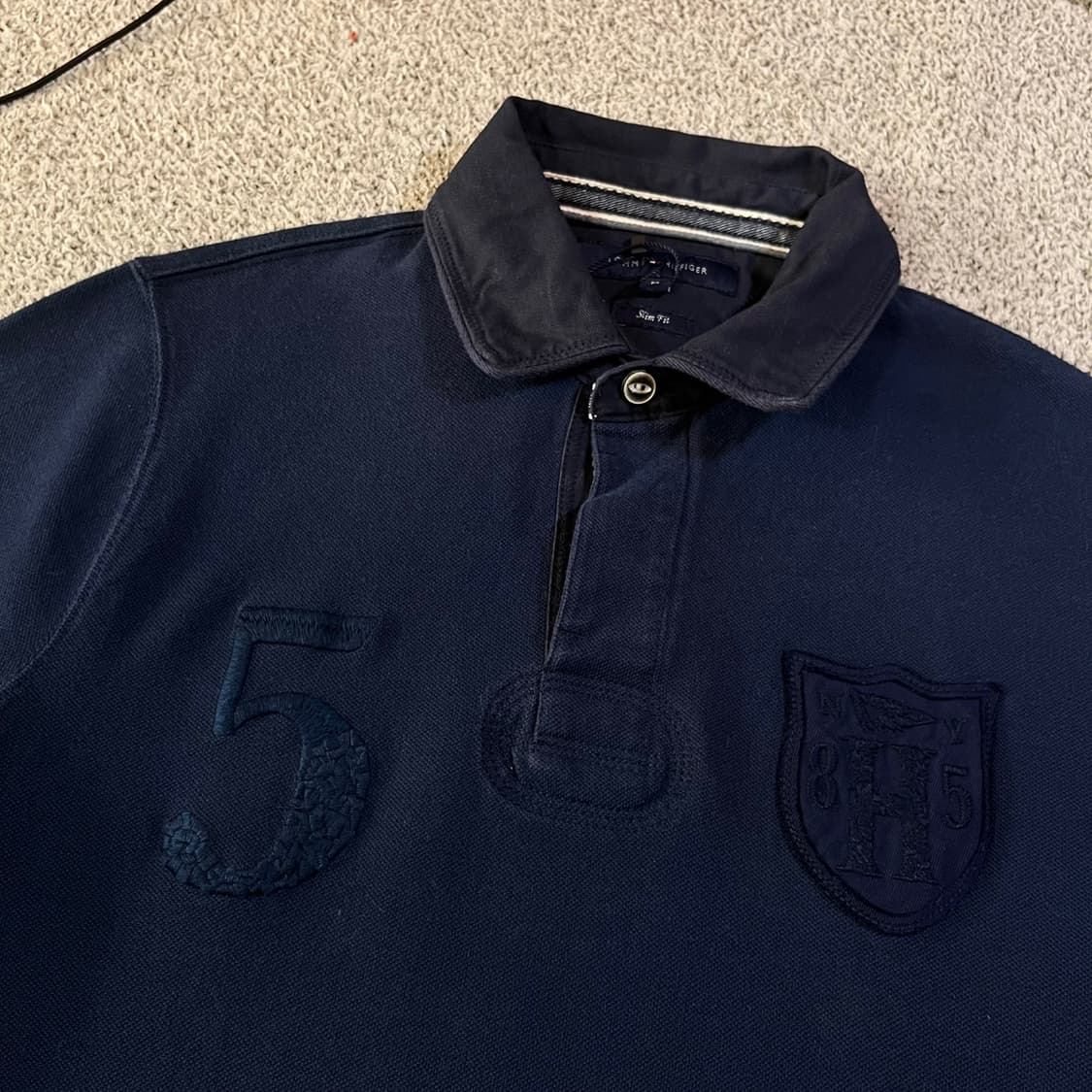 타미힐피거 빅로고 피케이 반팔 상품이미지2
