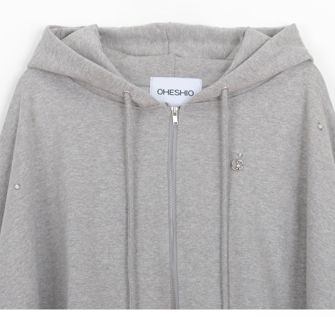 🍎 오헤시오 Hoodie Zip-up (Gray) 반값할인🐰 상품이미지5
