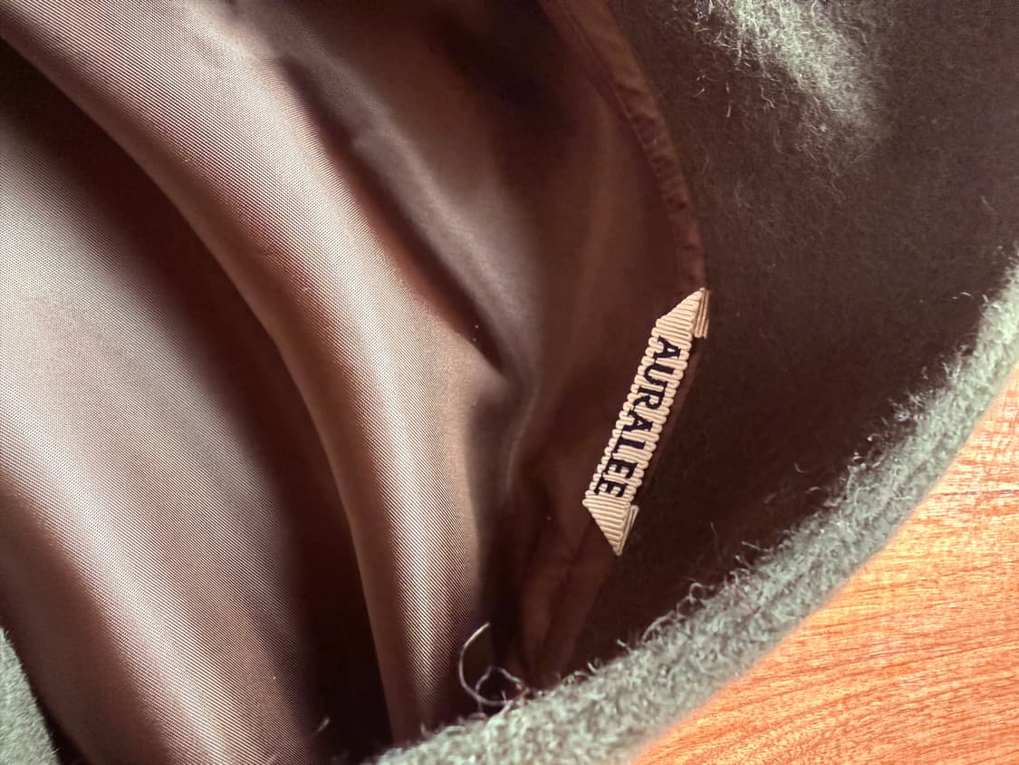 오라리 베이키 카멜 블루종 25AW 다크 올리브 4(급처) 상품이미지2