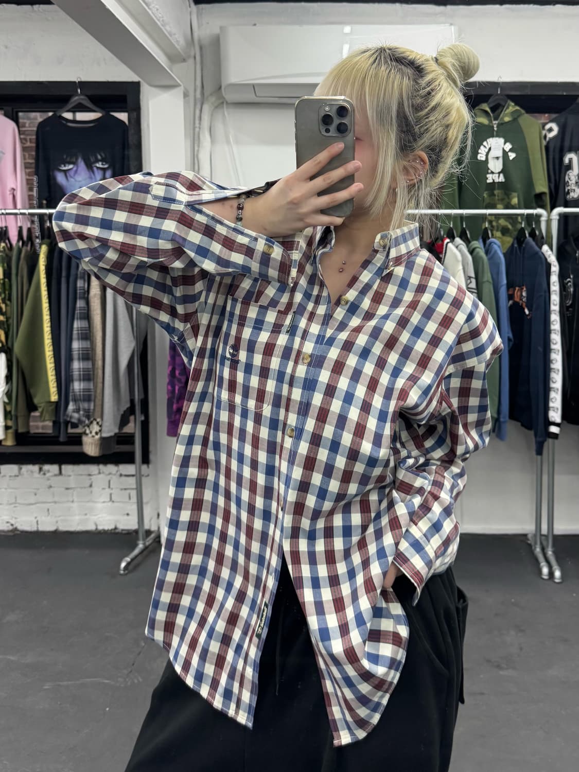 팀버랜드 체크패턴 셔츠 상품이미지6