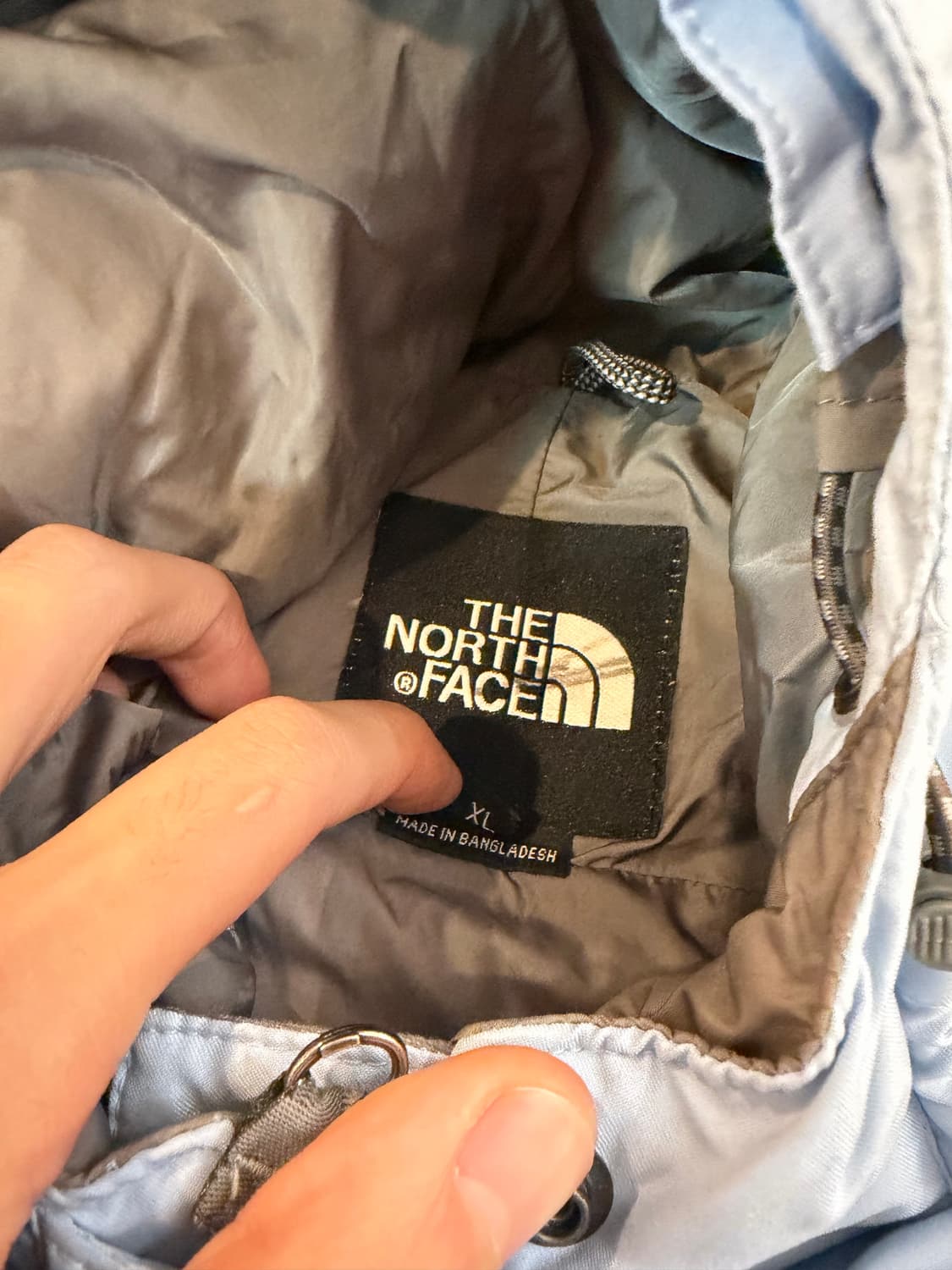 대장급 노스페이스 소라색 패딩 희귀컬러 상품이미지7