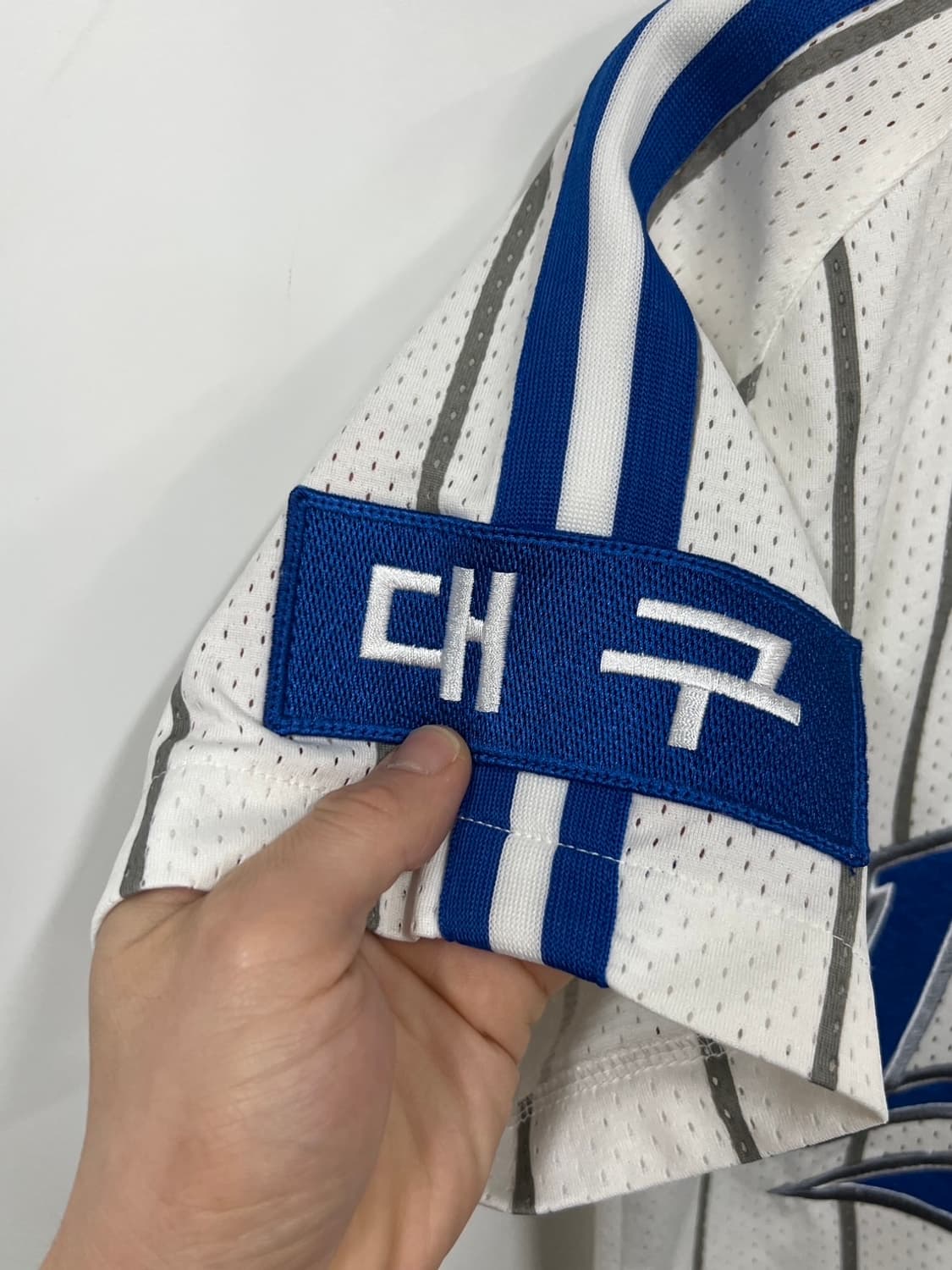 삼성 라이온즈 왕조 친필 싸인 이승엽 마킹 홈 유니폼 반팔 상품이미지6