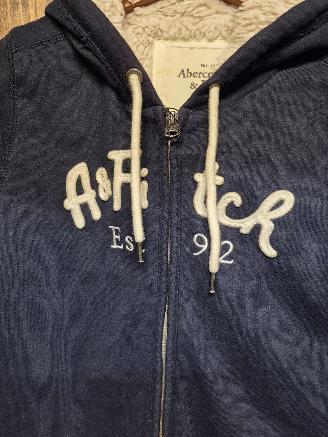 ABERCROMBIE INDIGO HOODIE ZIPUP  상품이미지5