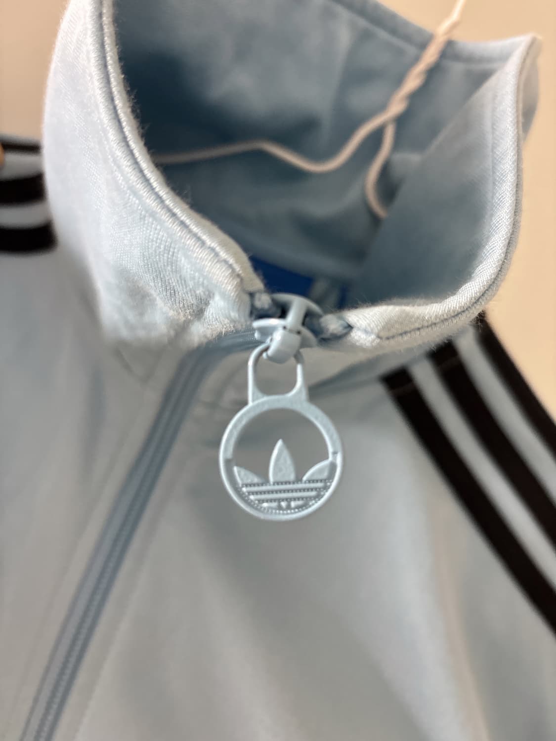 아디다스 져지 독일 유로파 트랙탑 스카이블루 져지 판매 상품이미지2