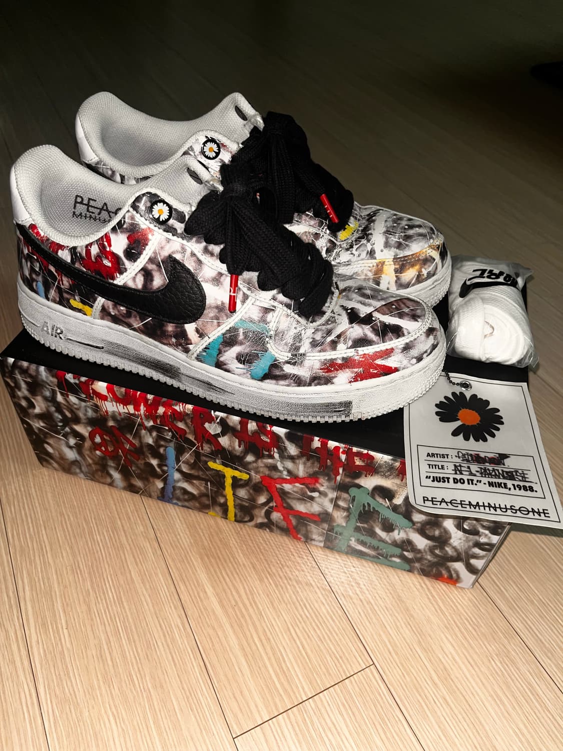 나이키 x 피스마이너스원 에어포스 1 로우 파라노이즈 2.0 지디포스 상품이미지1
