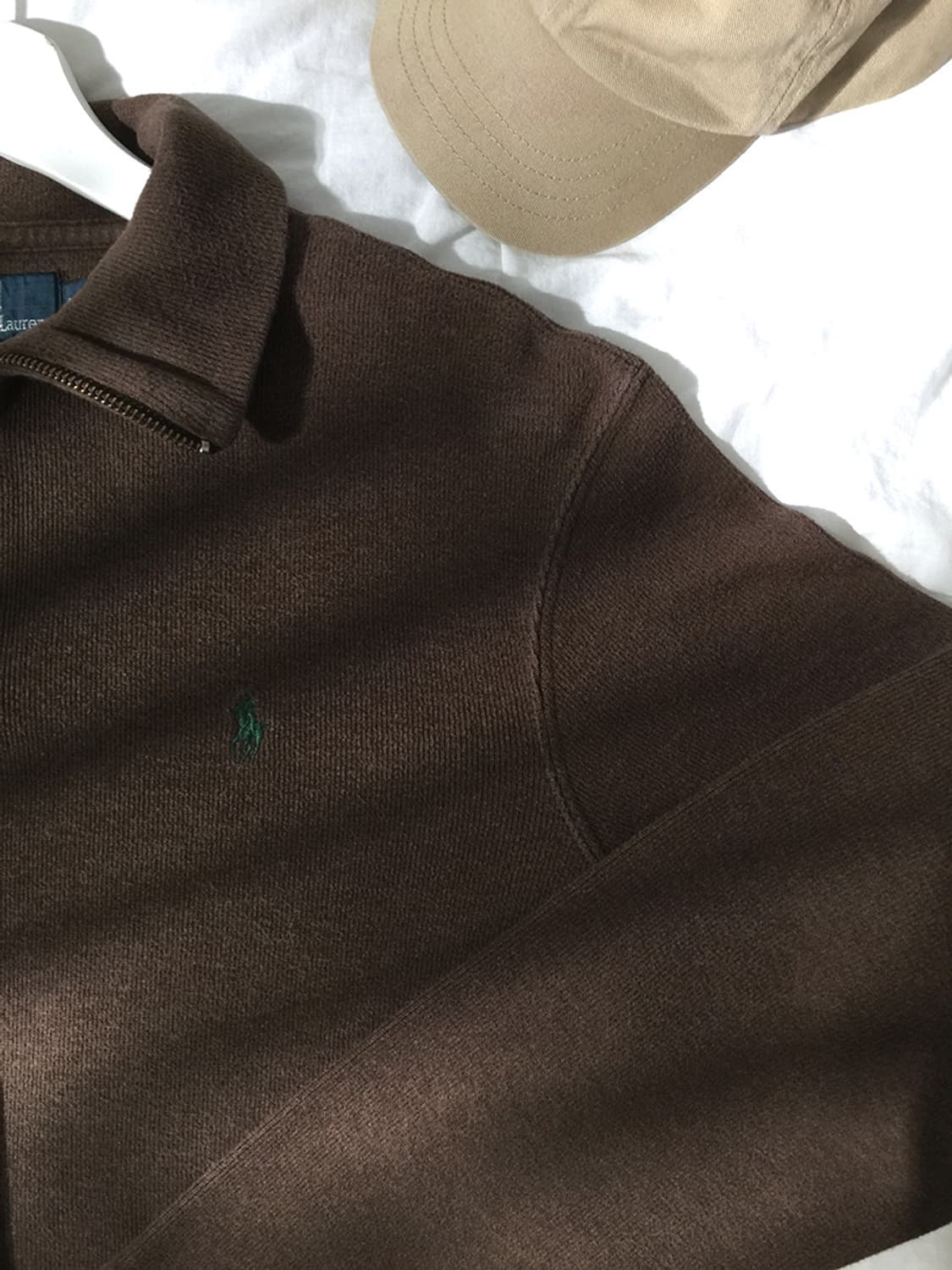 (MAN) 폴로랄프로렌 스웻 반집업 L 상품이미지3