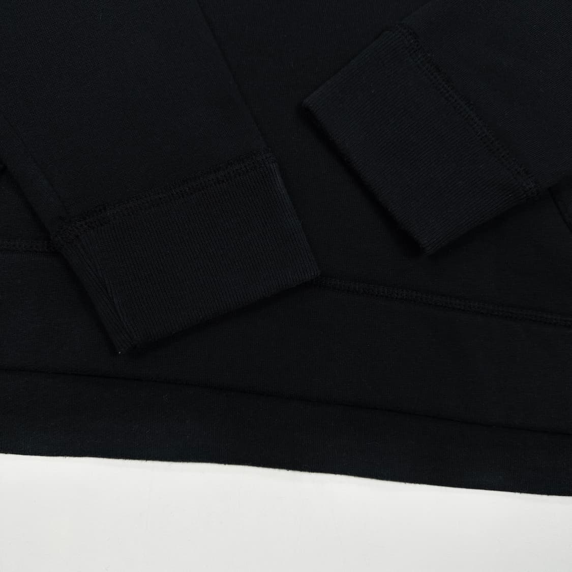 홀리스터 시그니처 로고 자수 블랙 후드티 (M) 상품이미지4