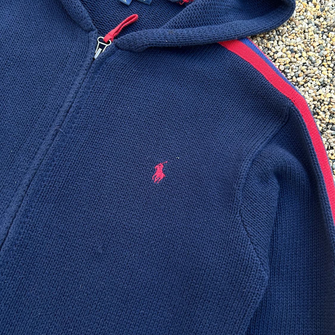 폴로 랄프로린 (polo ralph lauren) 네이비 레드 투웨이니트 상품이미지4