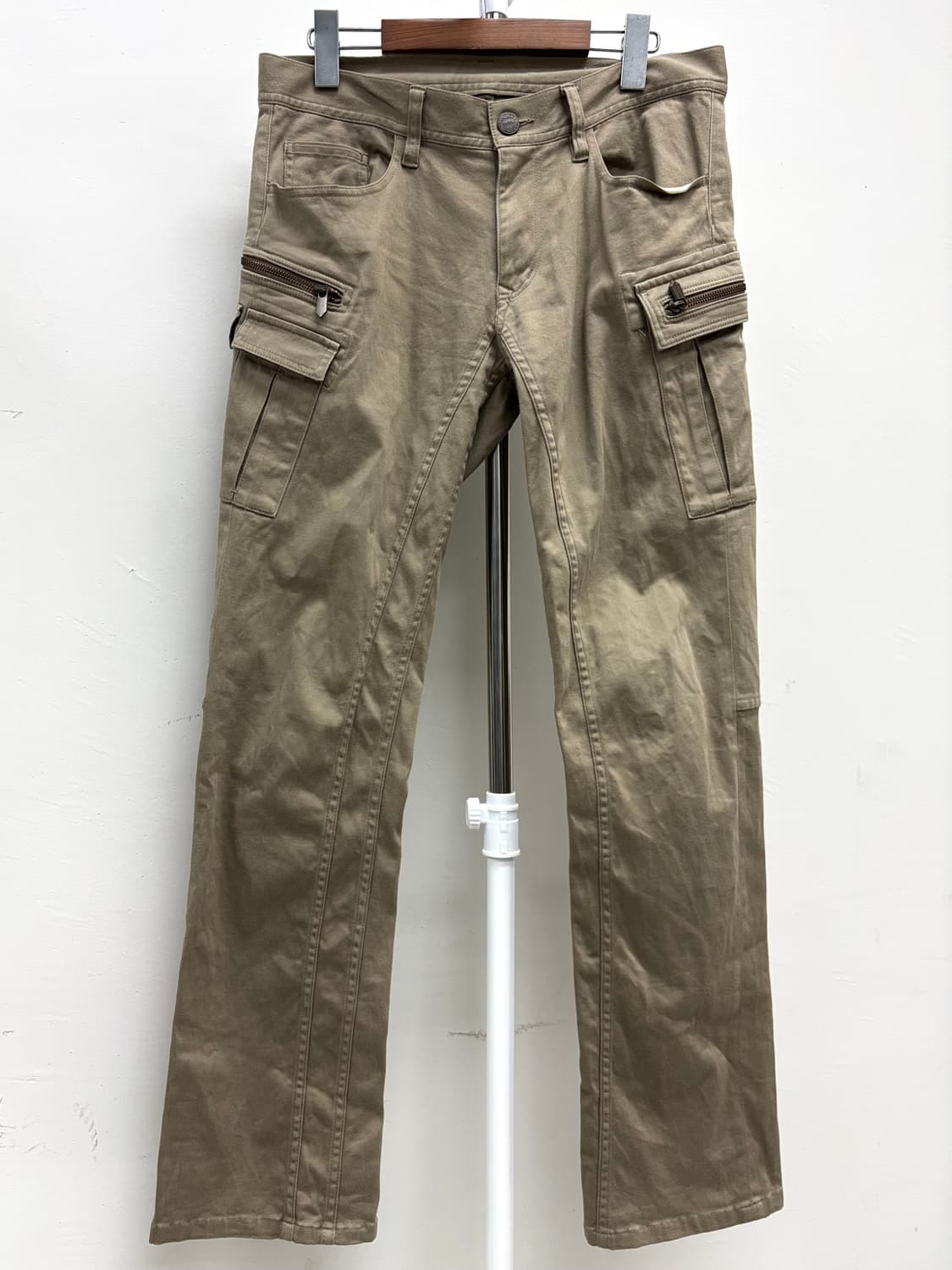 빈티지 NICOLE 유틸리티 베이지 카고 팬츠 상품이미지3