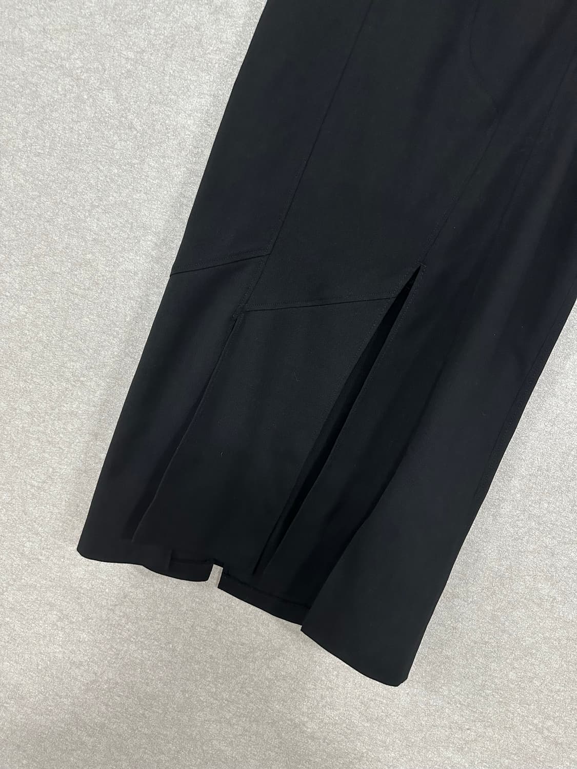 알렉산더맥퀸 트임 언발 롱스커트 상품이미지4