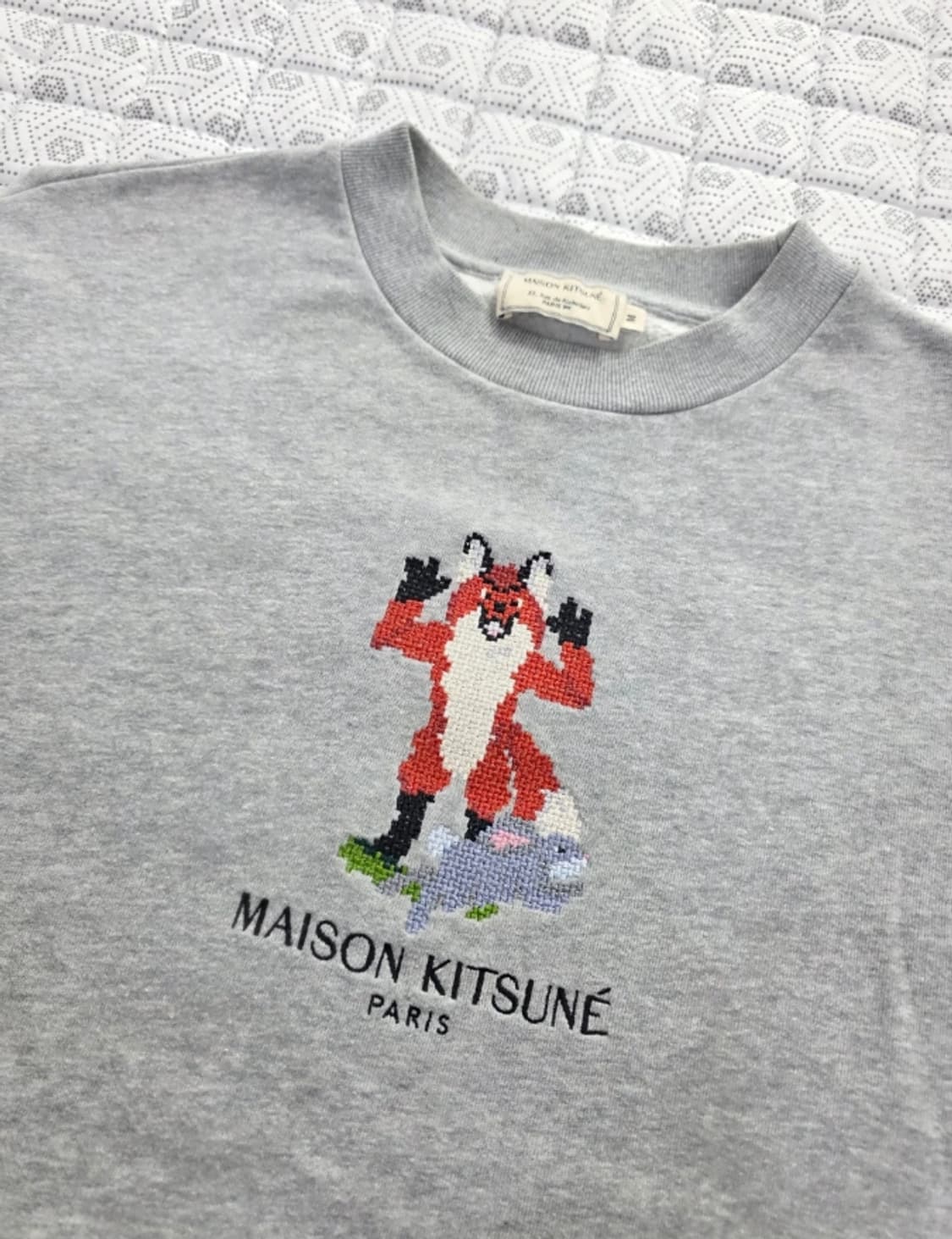 메종키츠네 폭스 자수 맨투맨 95 상품이미지1