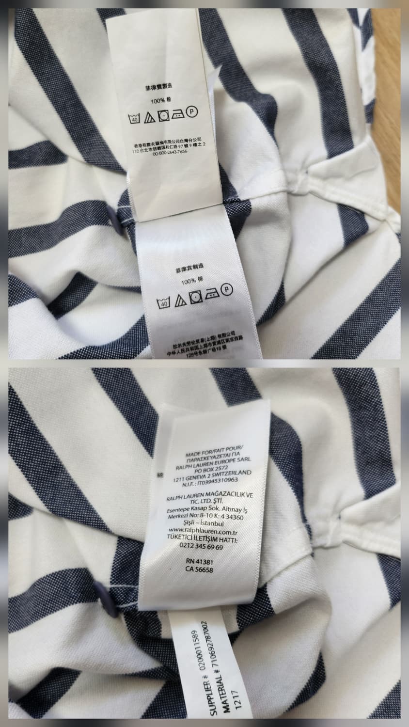 폴로랄프로렌 옥스포드반팔셔츠 (M 상품이미지9