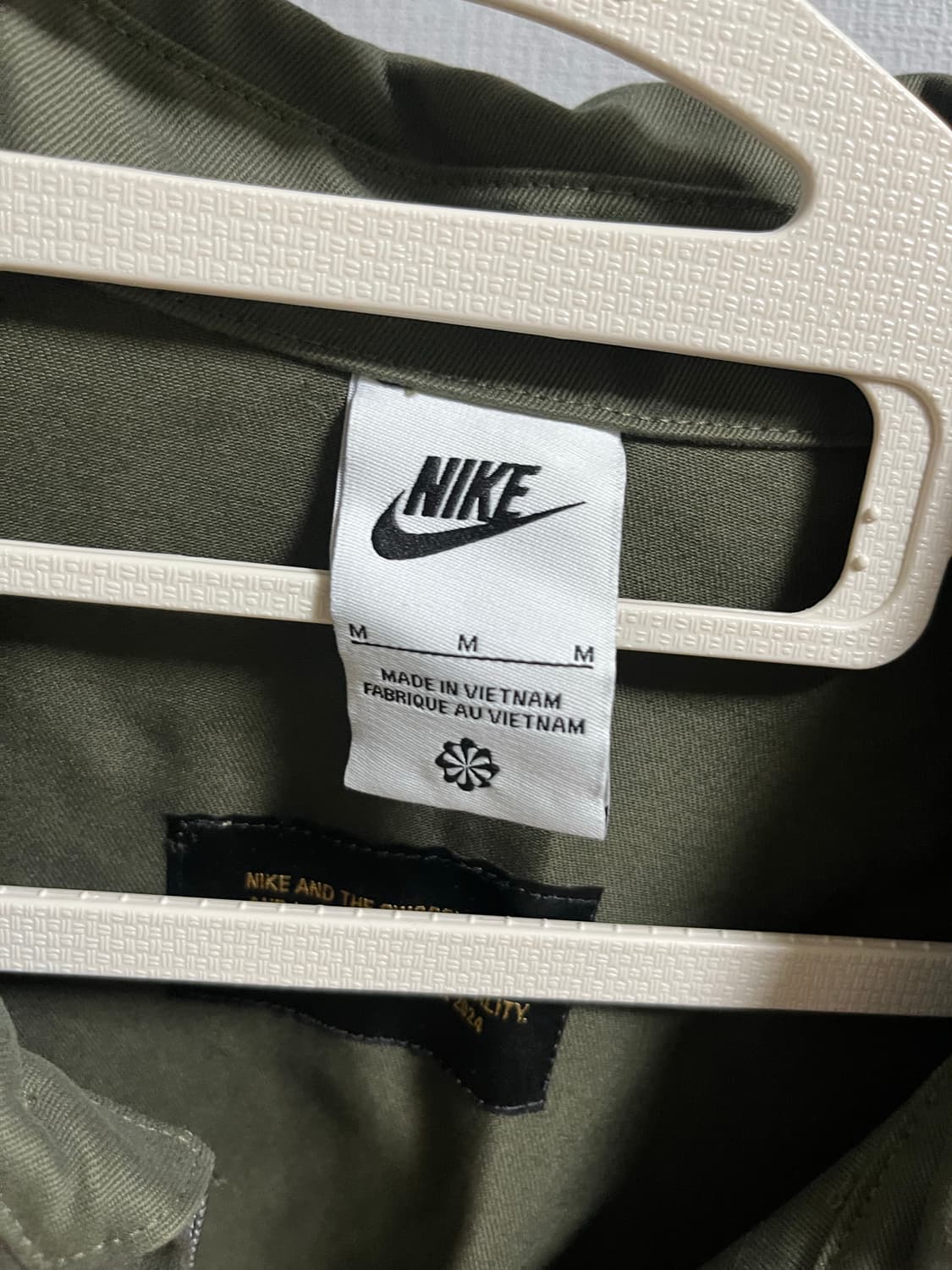 나이키 라이브 우븐 헤링턴 자켓 m 상품이미지4