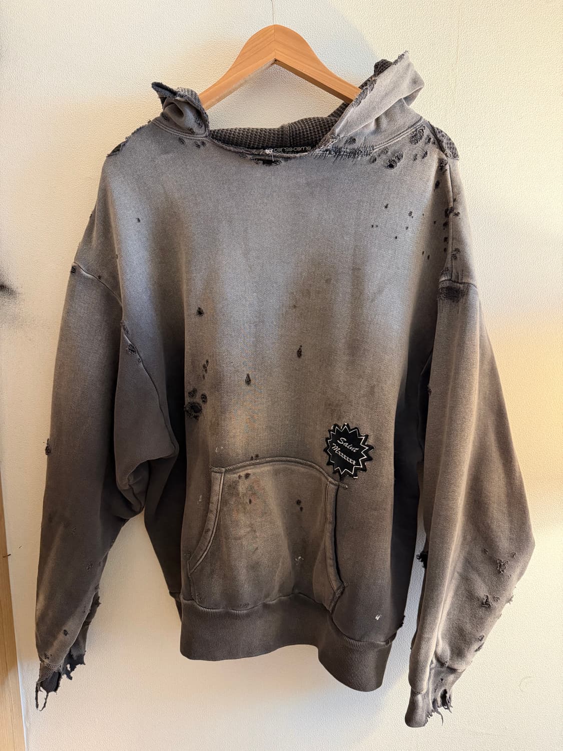 세인트미카엘 더블 페이스 후디 L 상품이미지4