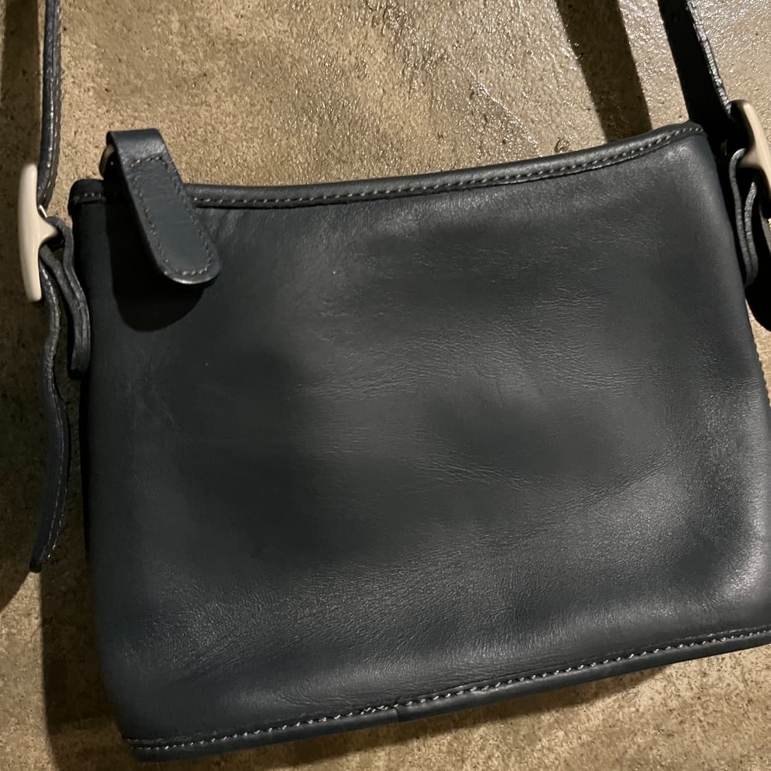 빈티지 레더 가죽 크로스백 상품이미지2