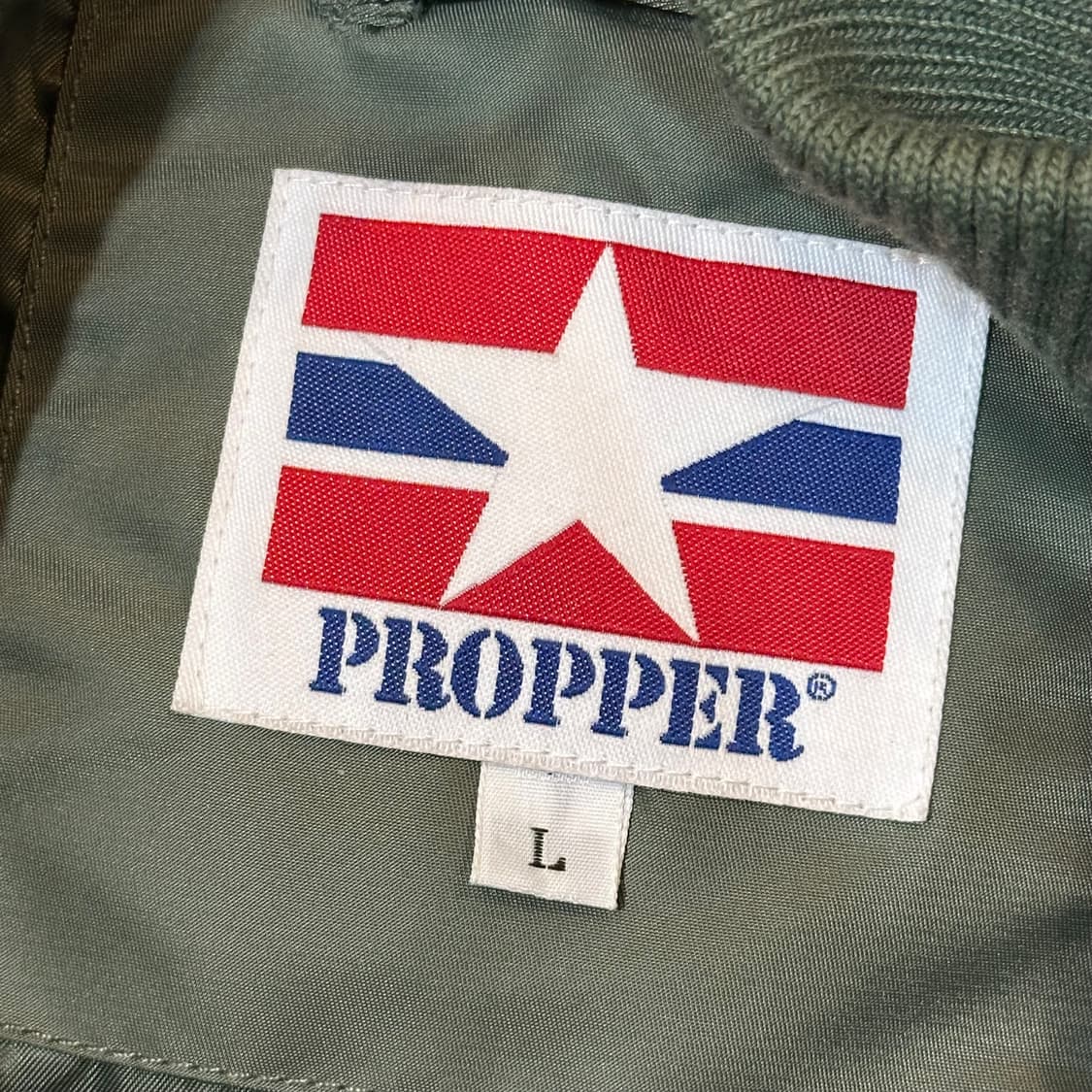 L 프로퍼 INC 항공 MA-1 봄버 자켓 상품이미지4