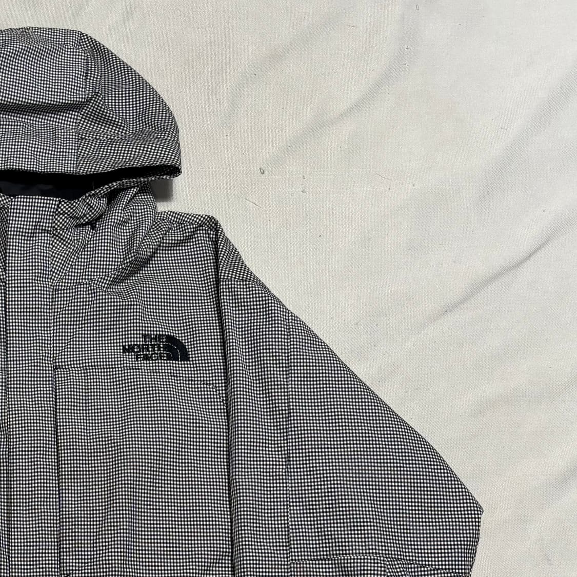 105 노스페이스 체크보드 후드 바람막이 상품이미지1