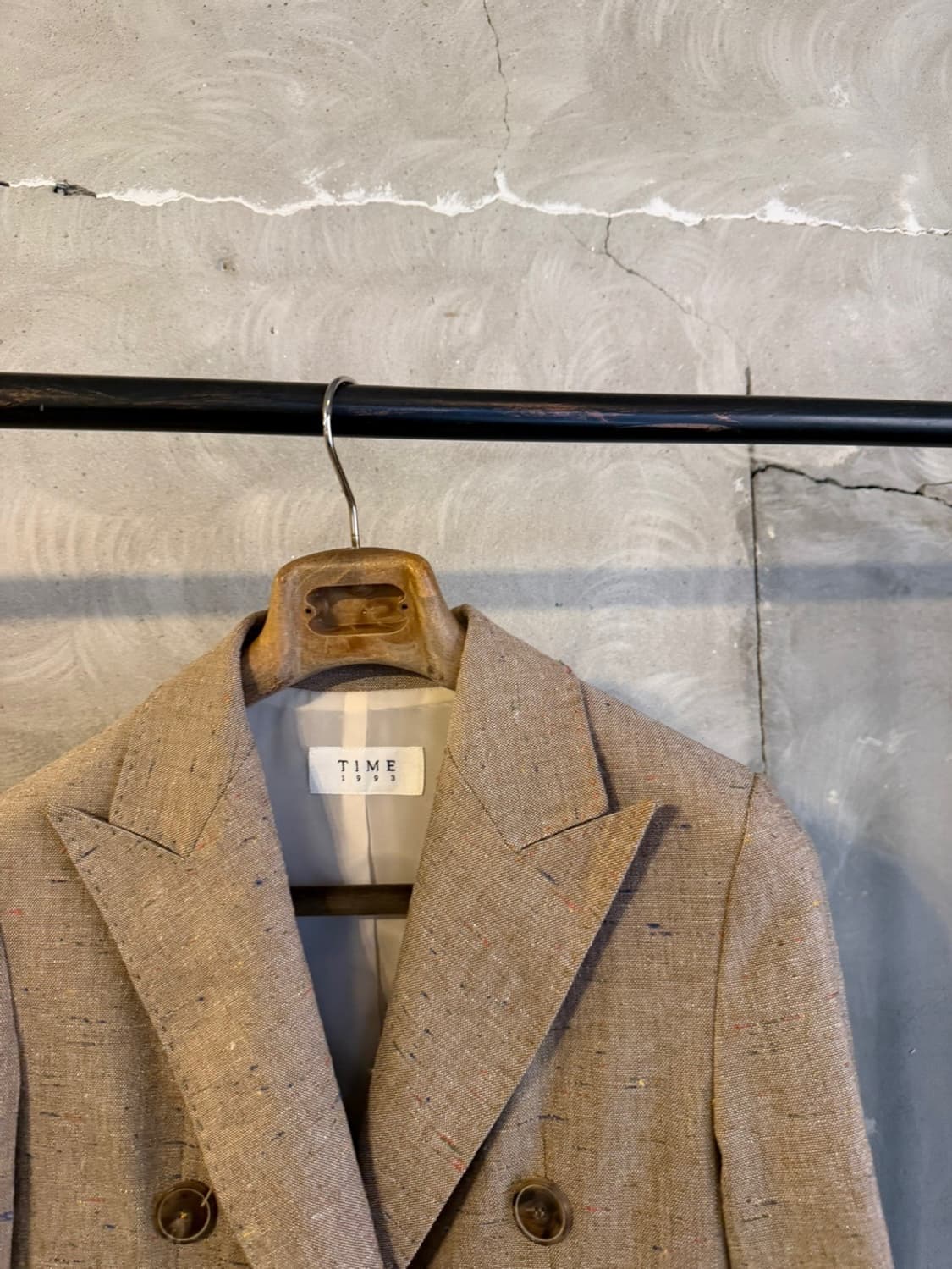 타임 더블 브레스티드 코트 55~66 상품이미지4