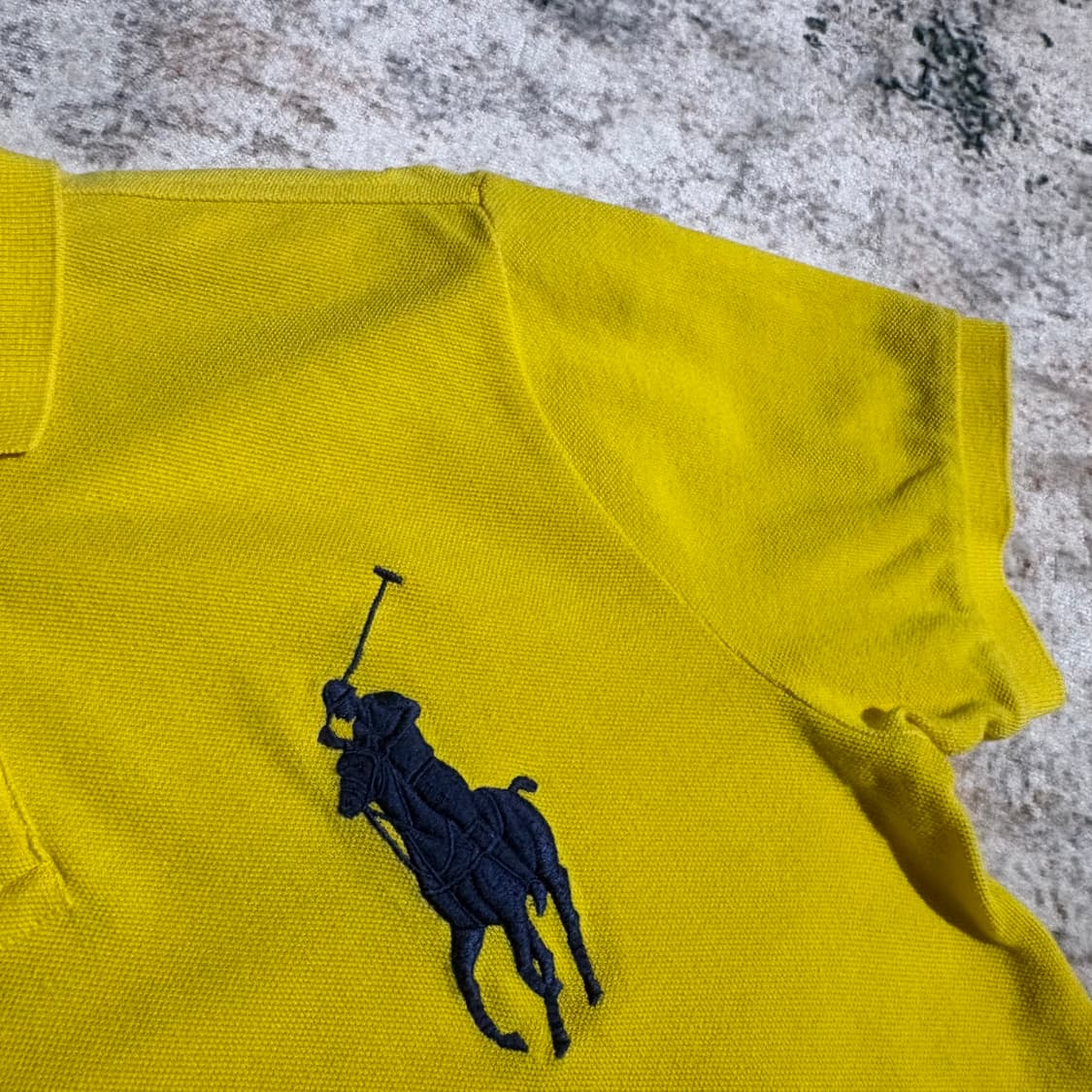 폴로 빅포니 아르헨티나 커스텀 카라 반팔티 상품이미지6