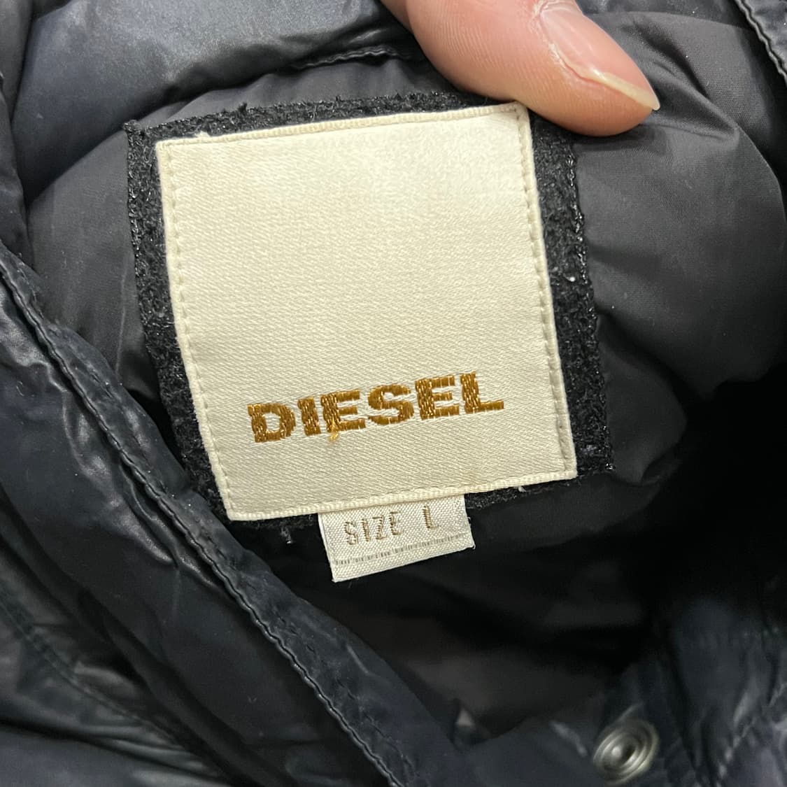  디젤 워크 후드 패딩 y14547 상품이미지6