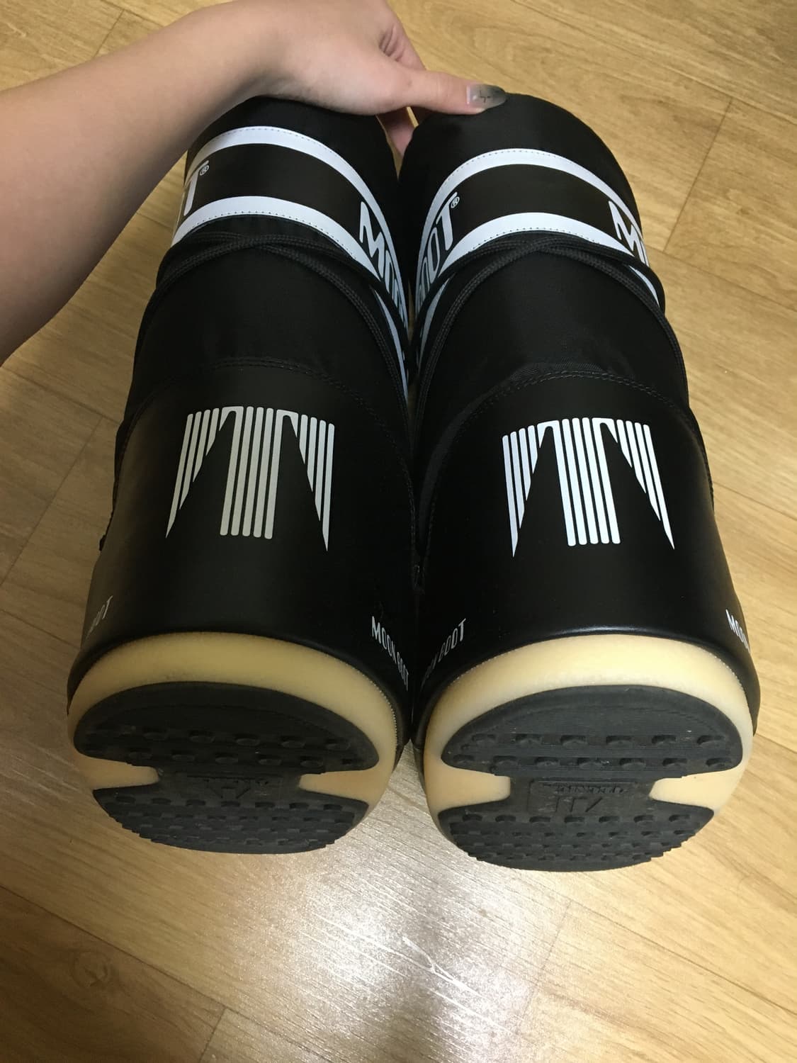 문부츠 아이콘 나일론 부츠 블랙 39-41 상품이미지4