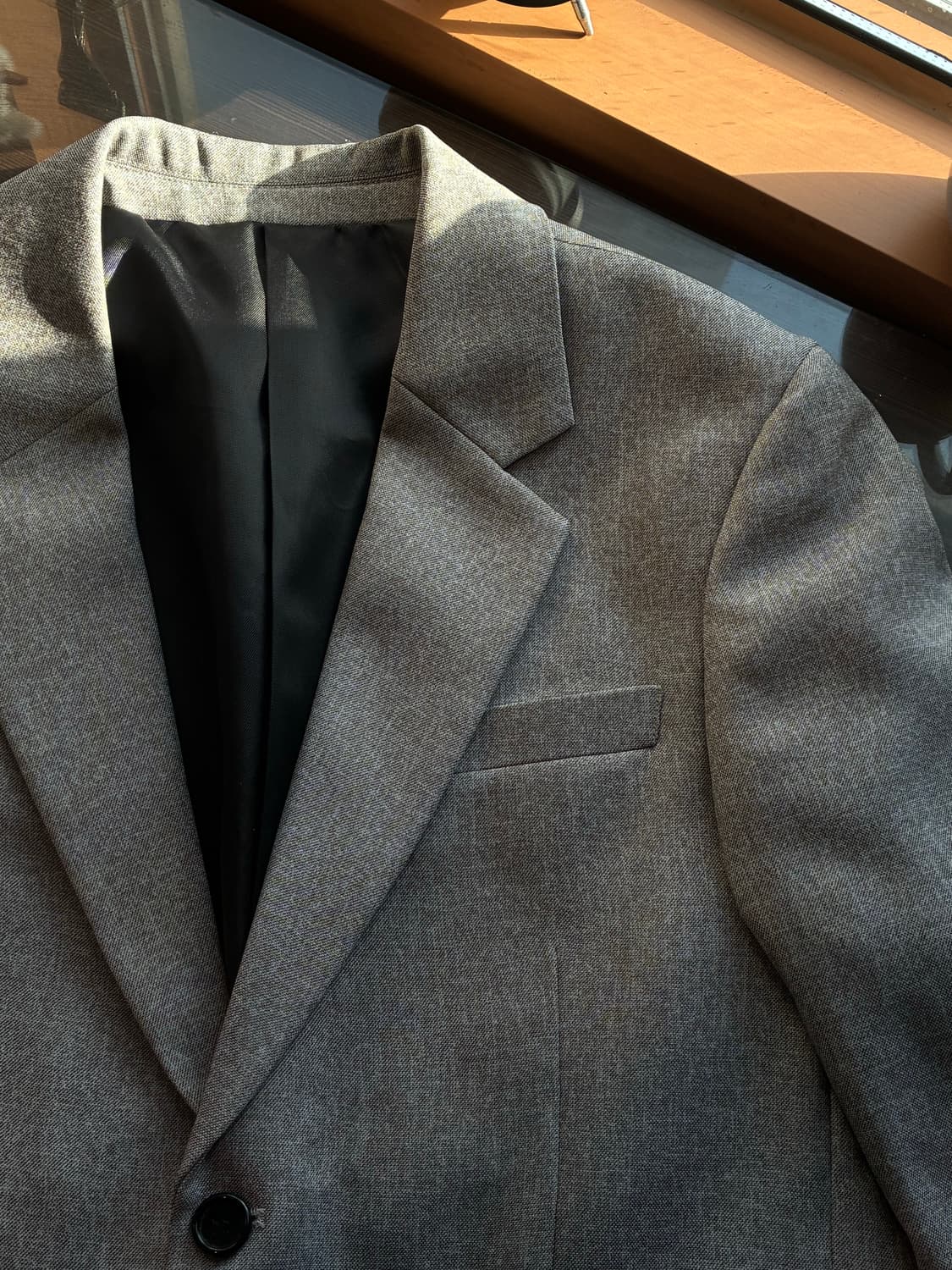 (L-XL) 남성 그레이 블레이저 자켓 판매 상품이미지2