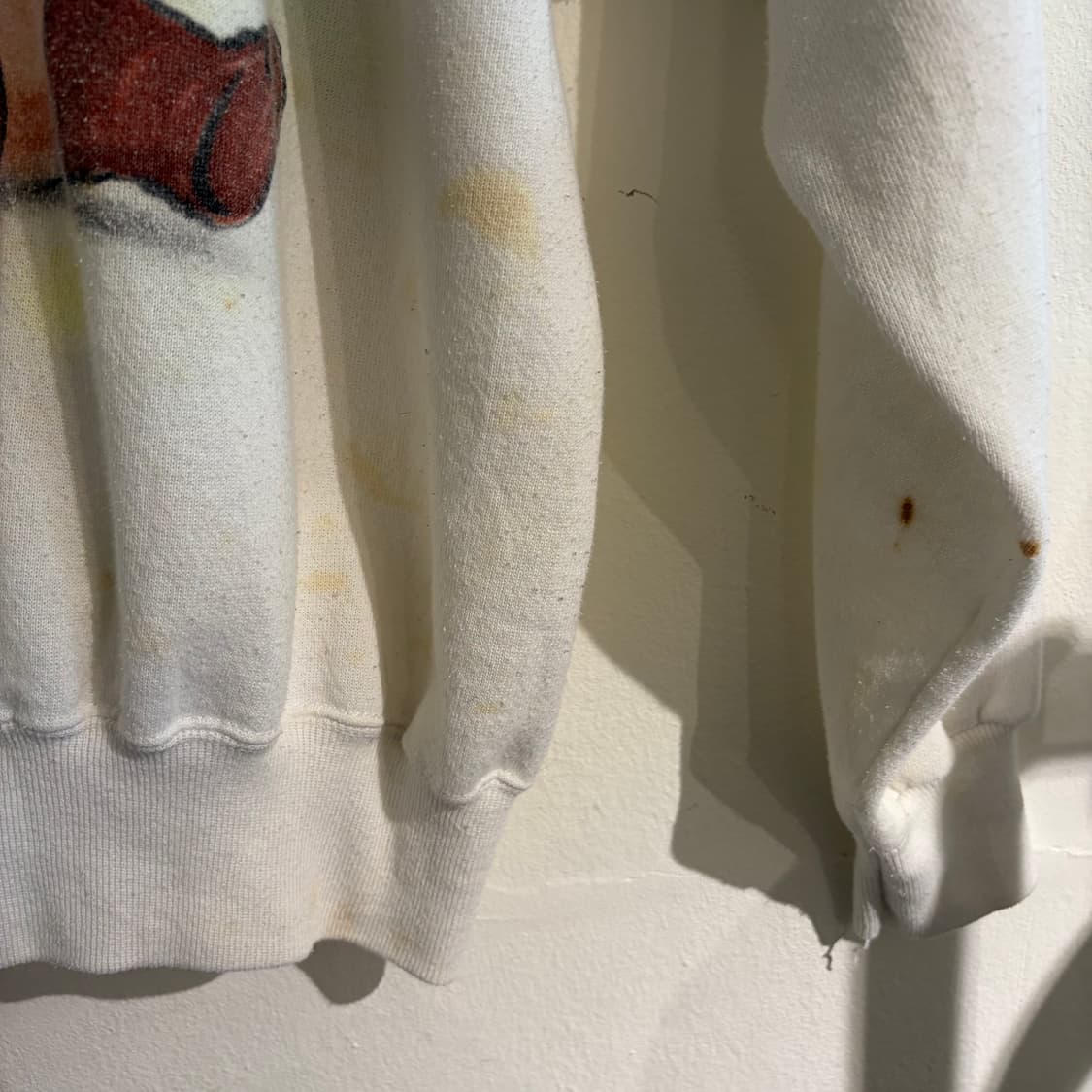 1999s 핸드프린팅 빈티지 스웻셔츠 상품이미지3