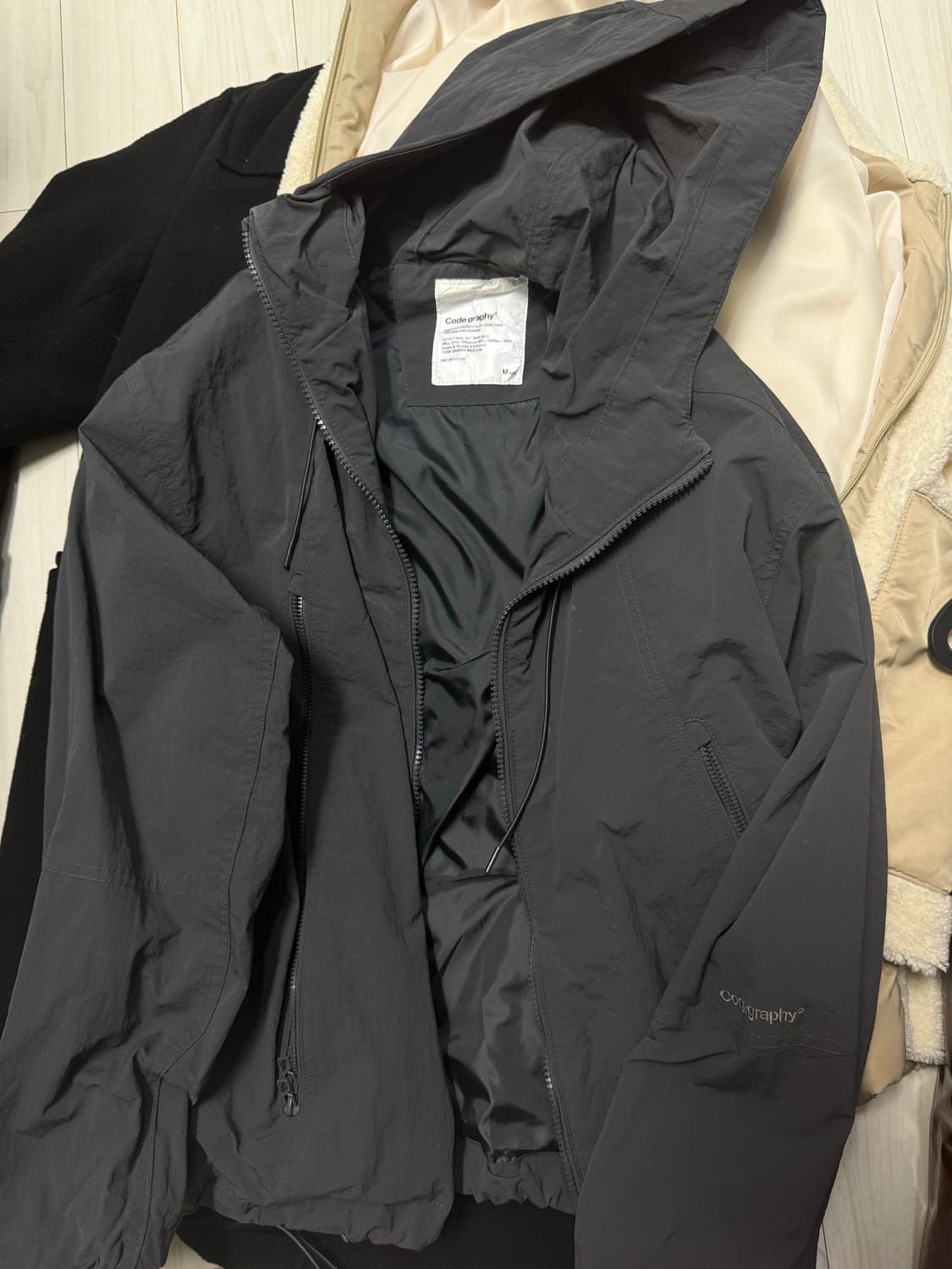 코드그라피 나일론 바람막이 상품이미지3