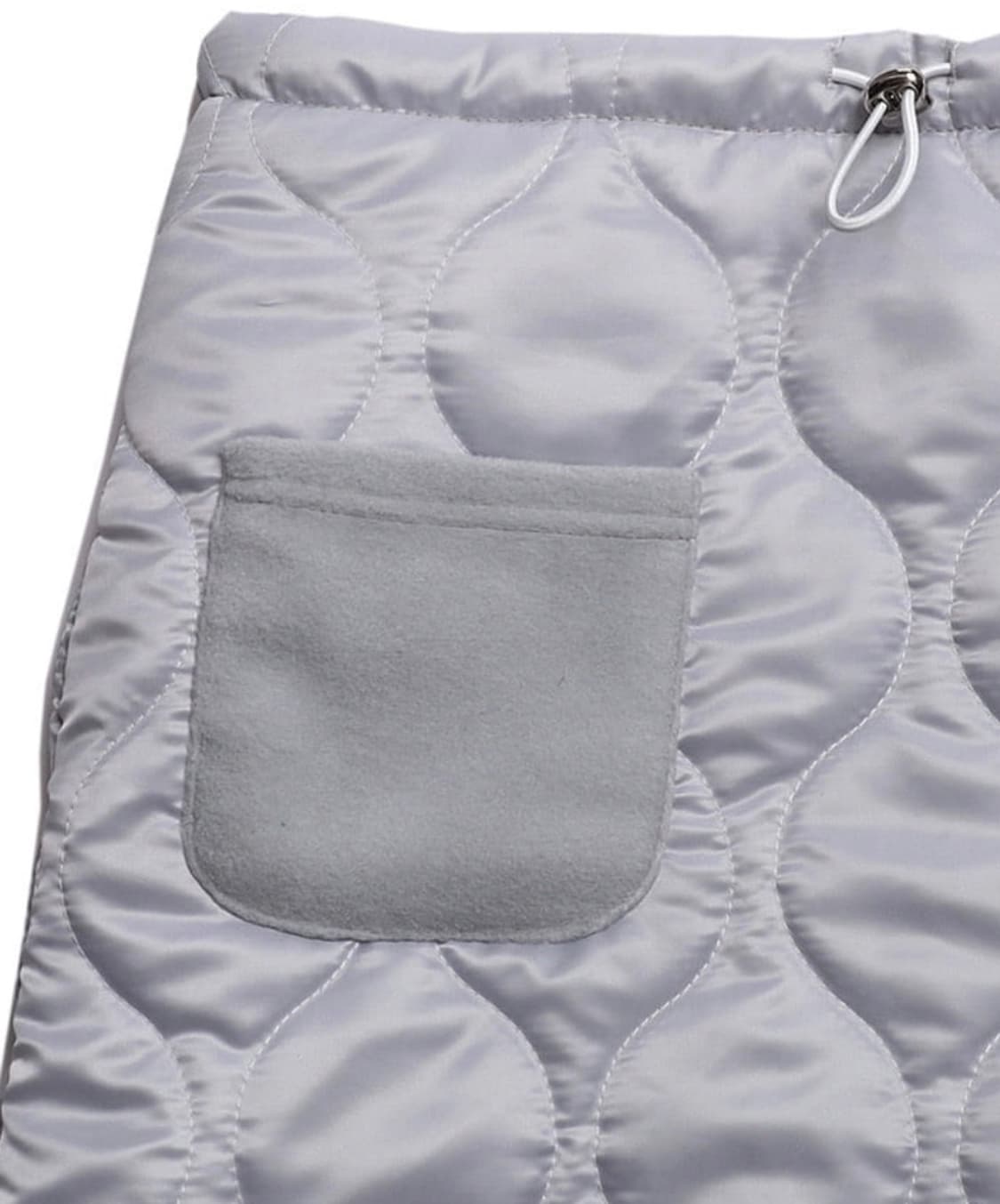 피스메이커 QUILTING SKIRT _ GREY 상품이미지5