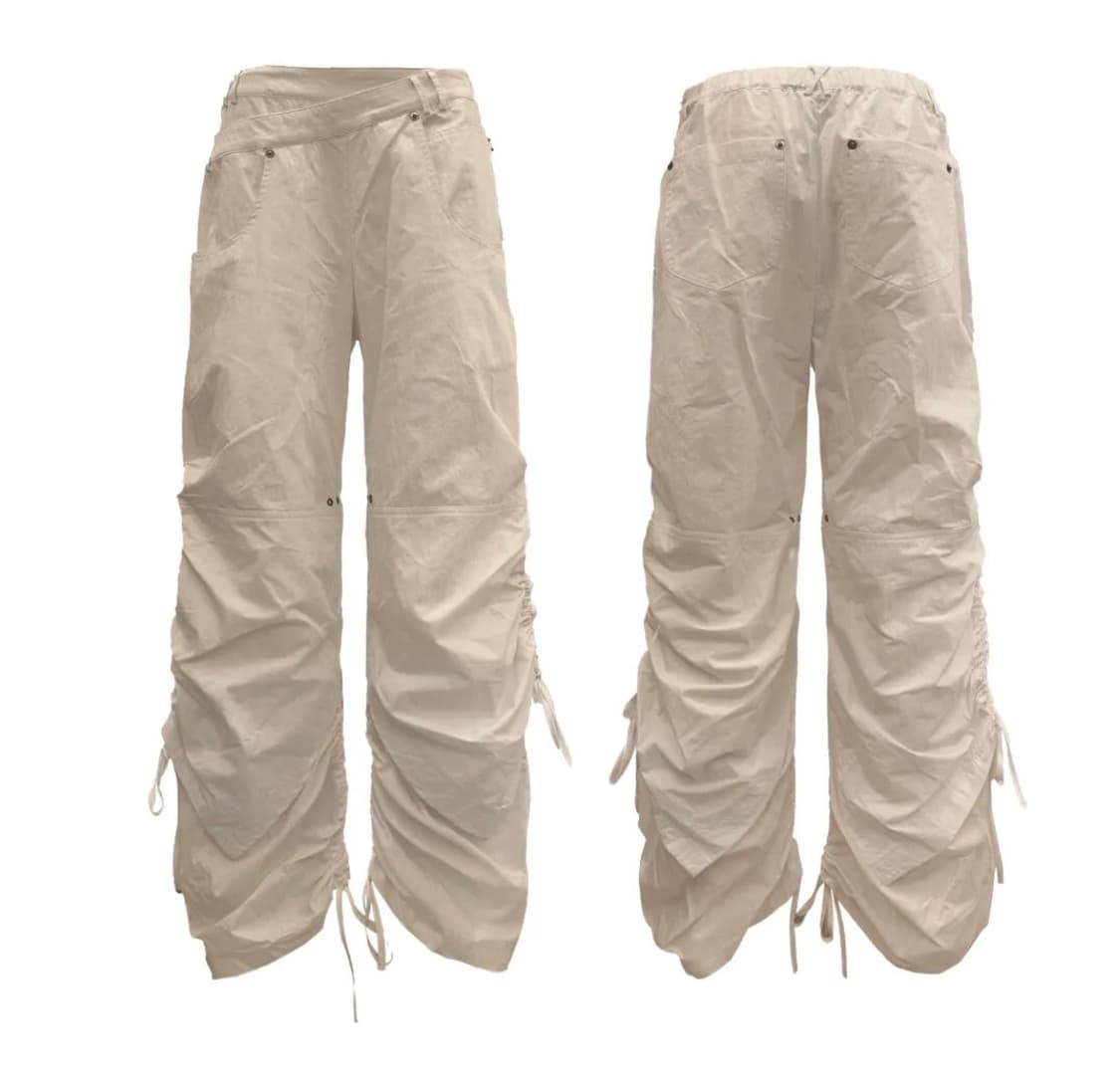 나체 레이어드 팬츠 샌드베이지 상품이미지2