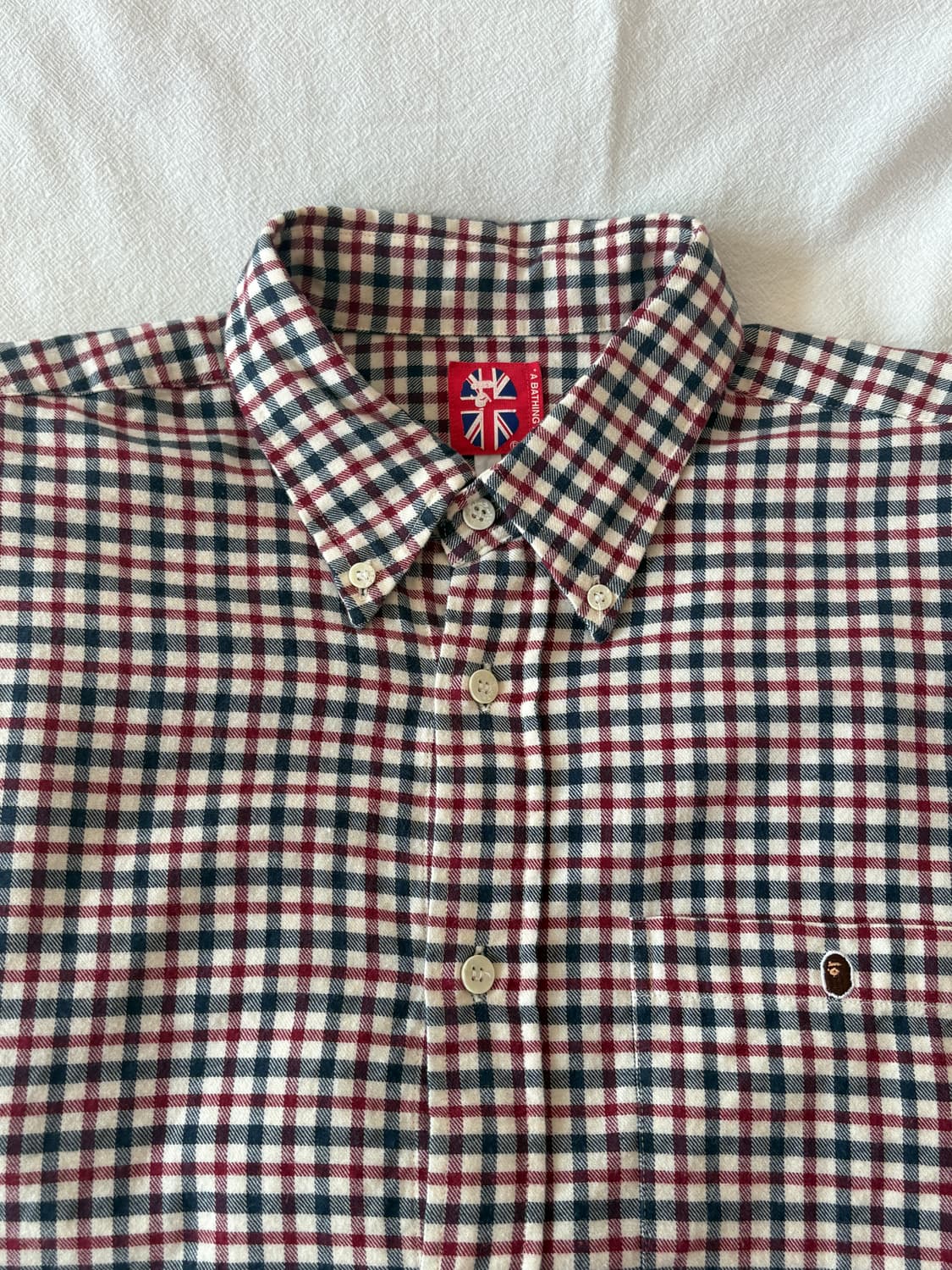 베이프 체크셔츠 L 상품이미지8