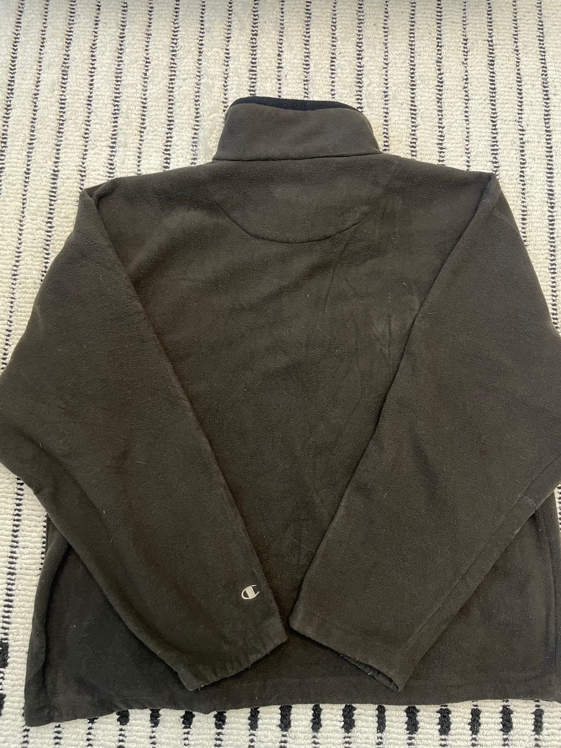 챔피온(champion) 반집업 플리스 다크브라운 상품이미지8