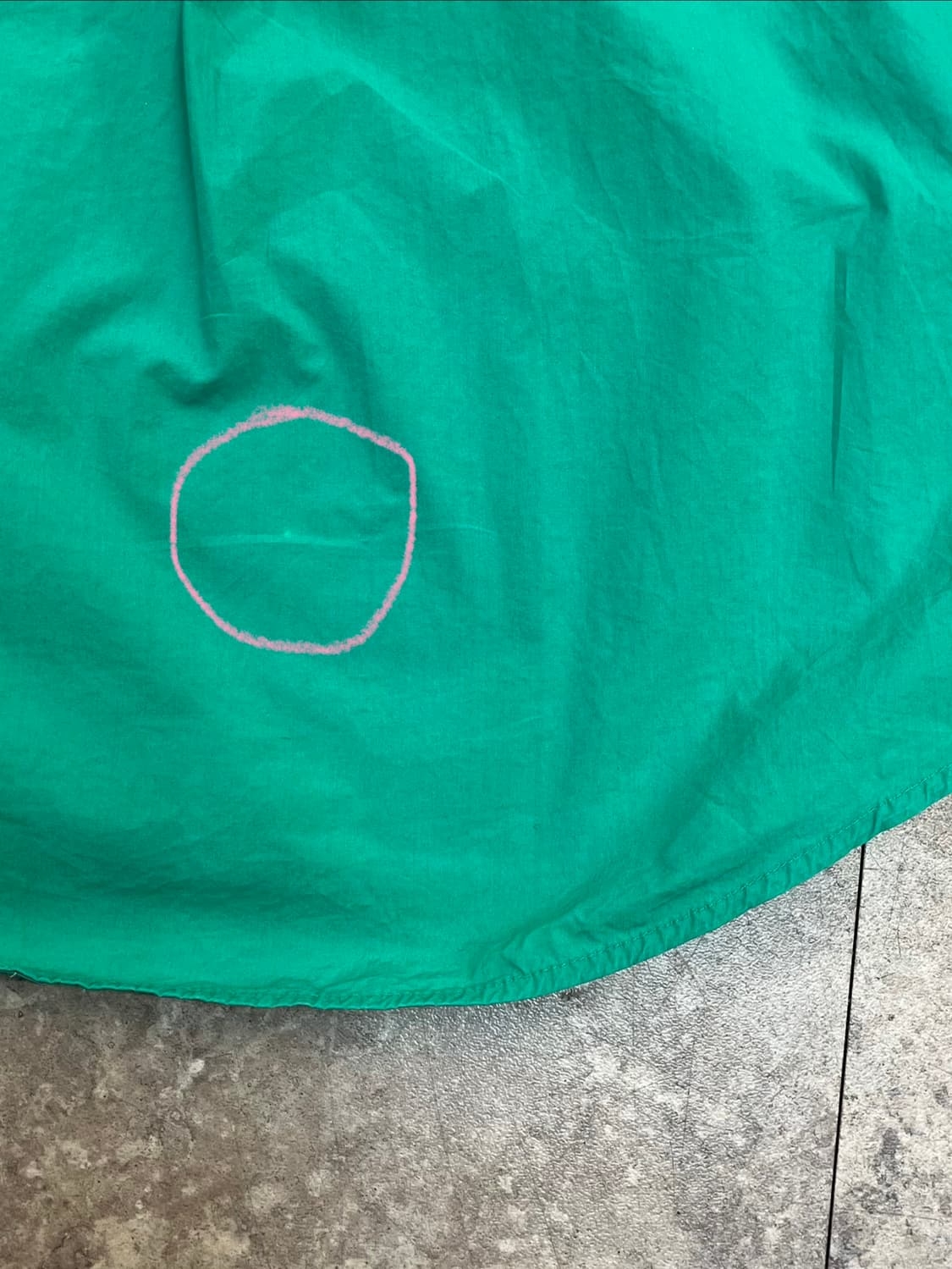 코스 포켓 셔츠 그린 40 #csz3081  *사용감 있음, 단추 코팅  상품이미지9