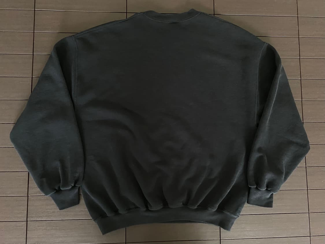 (XL) 00s 빈티지 러셀 스웻셔츠 블랙 상품이미지4