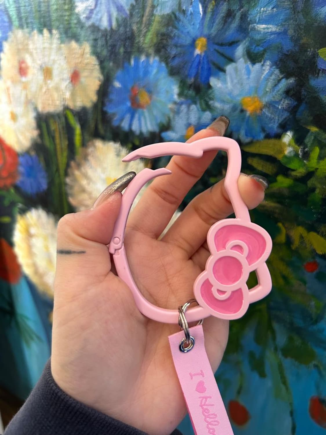 HELLO KITTY FACE CARABINER 헬로 키티 얼굴 카라비나 상품이미지4