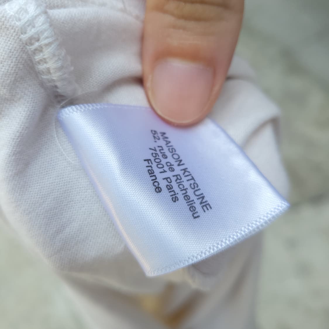 메종키츠네 핸드라이팅 티셔츠 상품이미지6