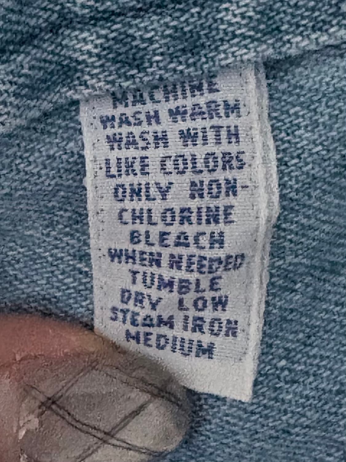 Polo 폴로 랄프로렌 90s 데님 오버사이즈 셔츠 상품이미지6