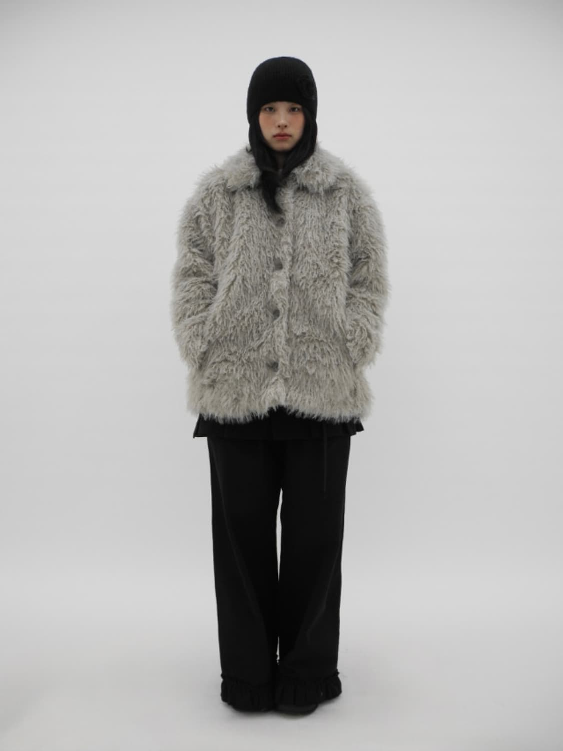 에쎄이 브레이쉬 퍼자켓(그레이) 상품이미지2