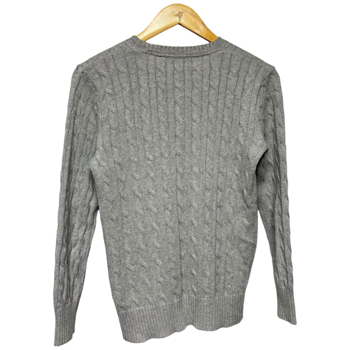 3765 폴로 랄프로렌 그레이 꽈베기 케이블 니트 상품이미지3