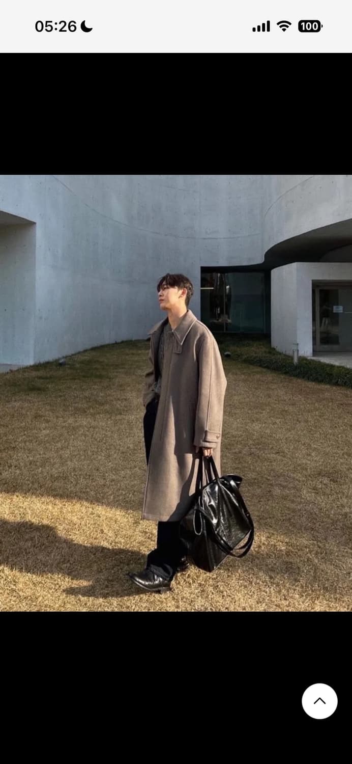 쿠어 MTR 발마칸 코트 멜란지토프 M사이즈  상품이미지4