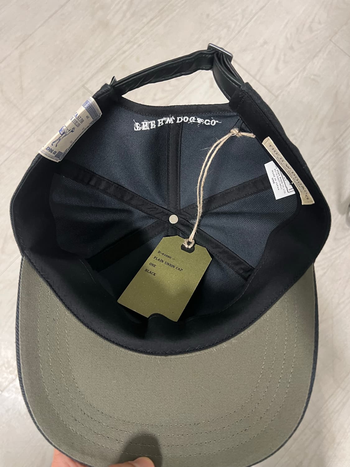 도그앤코 플레인 유니온 볼캡 새상품 상품이미지3