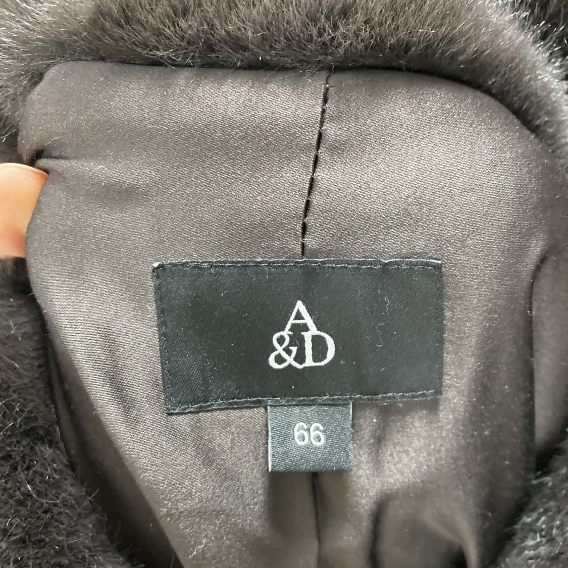 A&D 에이앤디 여성 레오파드 퍼 코트 66  상품이미지4