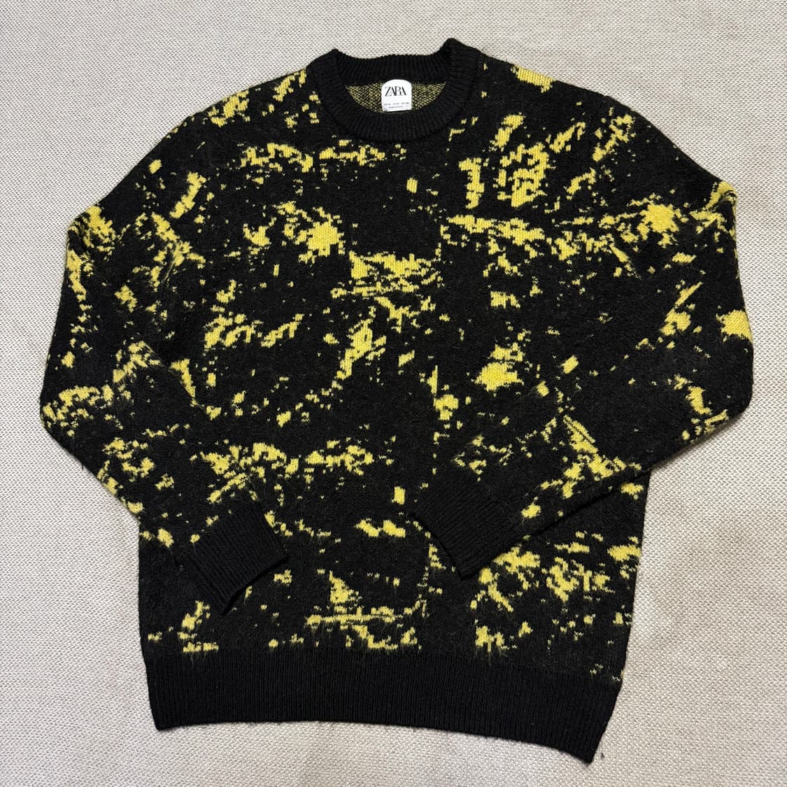 자라(JARA) 패턴 울 니트 상품이미지1