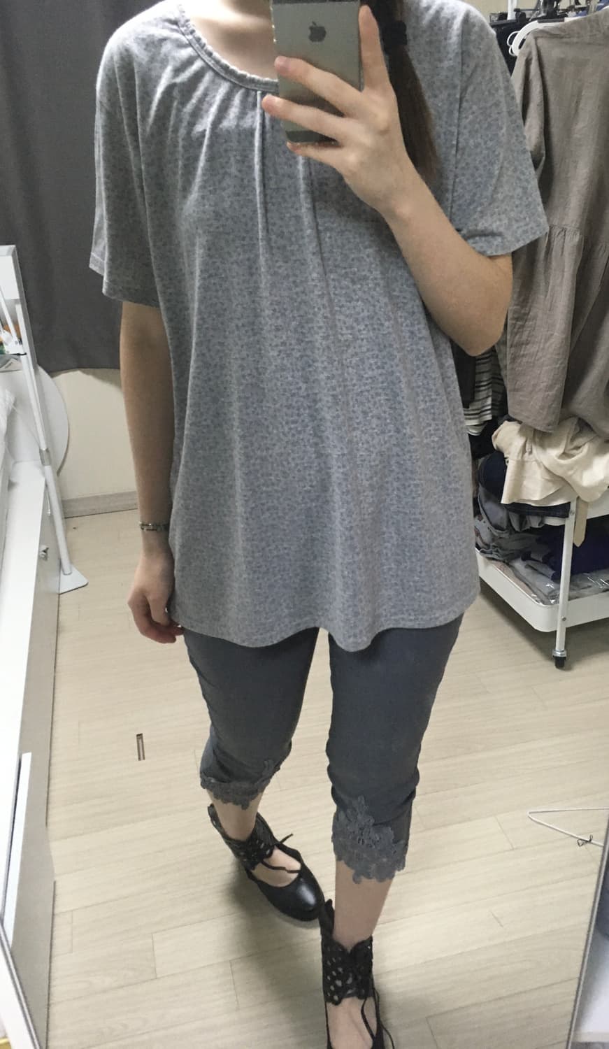 Lace Capri pants 상품이미지8