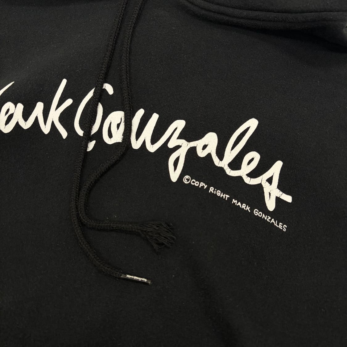 마크곤잘레스 블랙 로고 후드티 L 상품이미지3