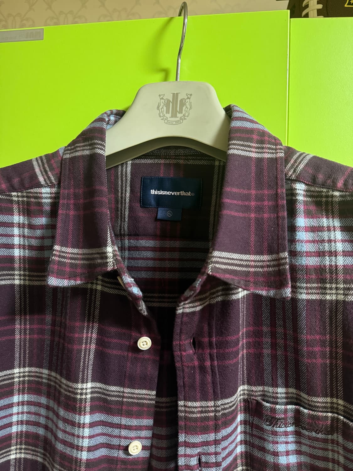 디스이즈네버댓 플란넬 셔츠 상품이미지2