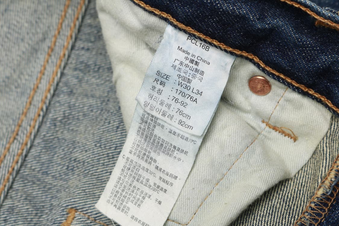 [30인치] 00's 리바이스 501 워싱 데님팬츠 상품이미지3