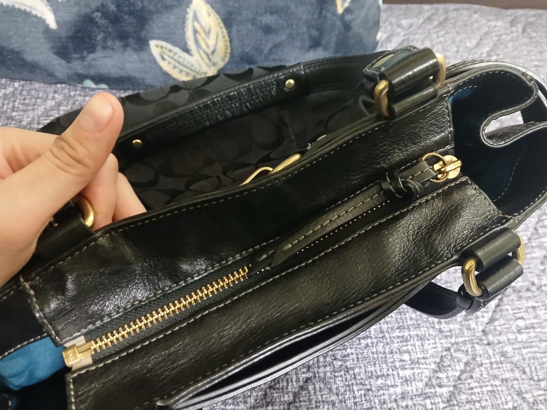 정품 코치 토트&숄더백 상태 좋음^^ 상품이미지10